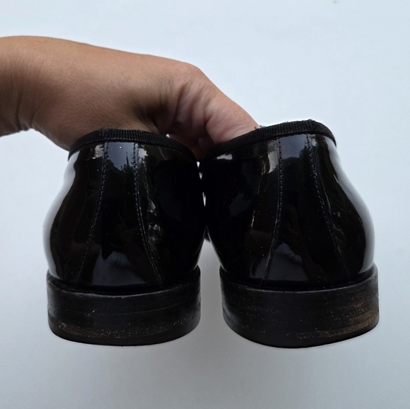 Salvatore Ferragamo Men\'s Black Patent Leather Antoane Loafers 10 main image 7